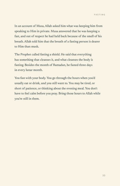 Page 8 of 16: Fasting: the reading