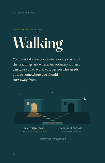 Page 9 of 16: Walking: the right
