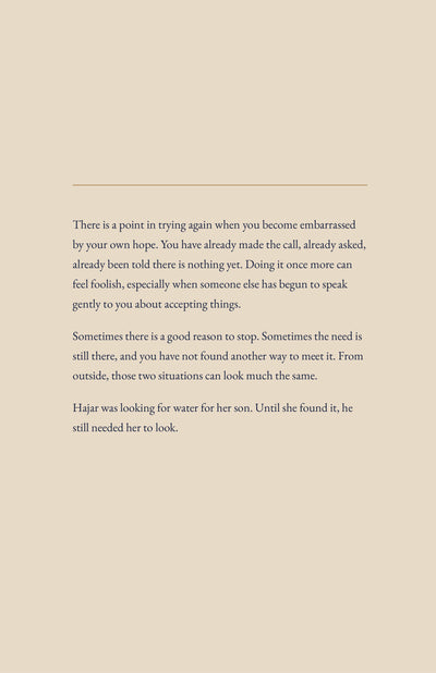 Page 14 of 16: The woman left in the valley: reflection