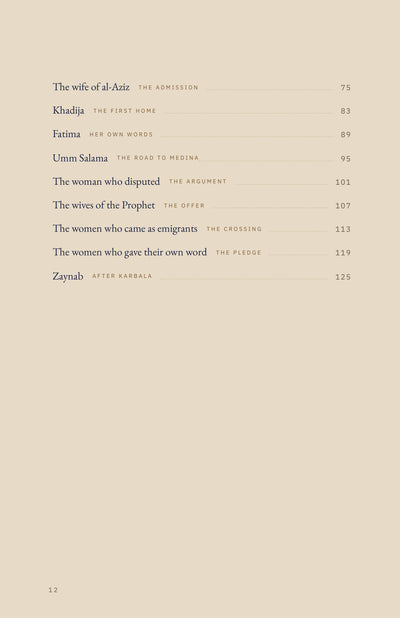 Page 1 of 16: The women (contents, continued)
