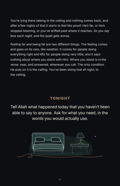 Page 8 of 16: He feels far (reflection)